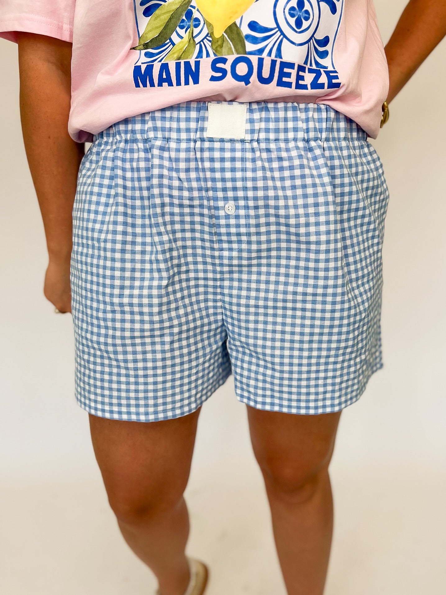 Sweet Picnic Shorts - Blue