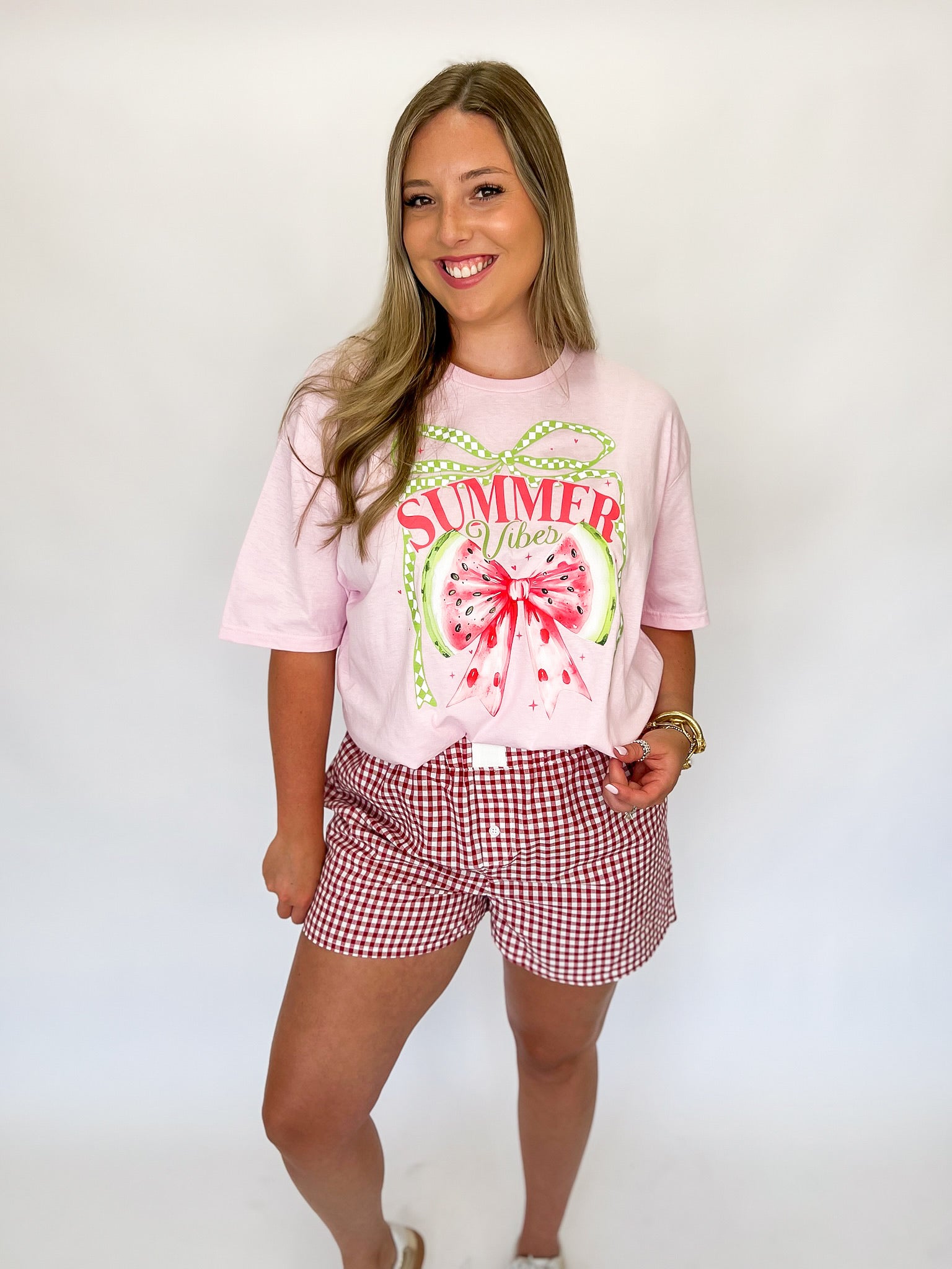 Sweet Picnic Shorts - Red