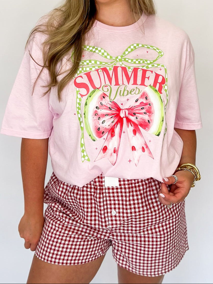 Watermelon Summer Vibes Tee