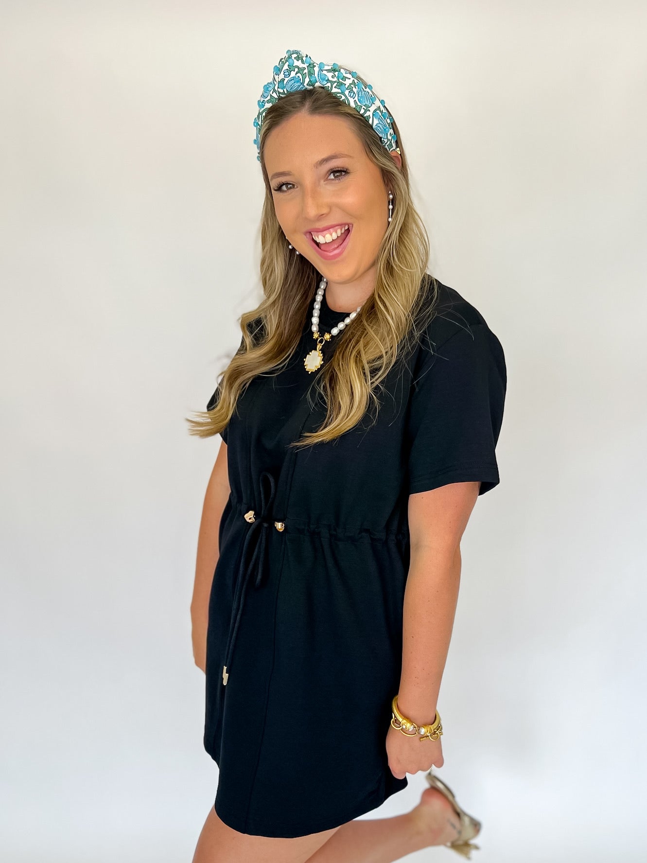 Love Interest Mini Dress-Black