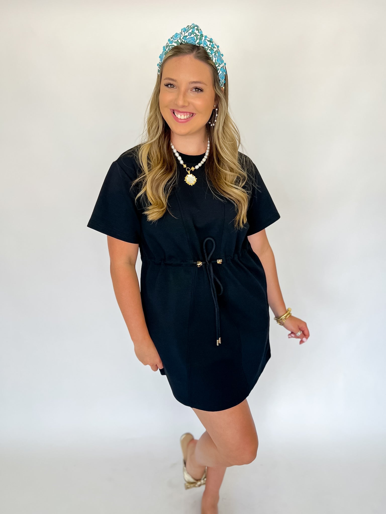 Love Interest Mini Dress-Black