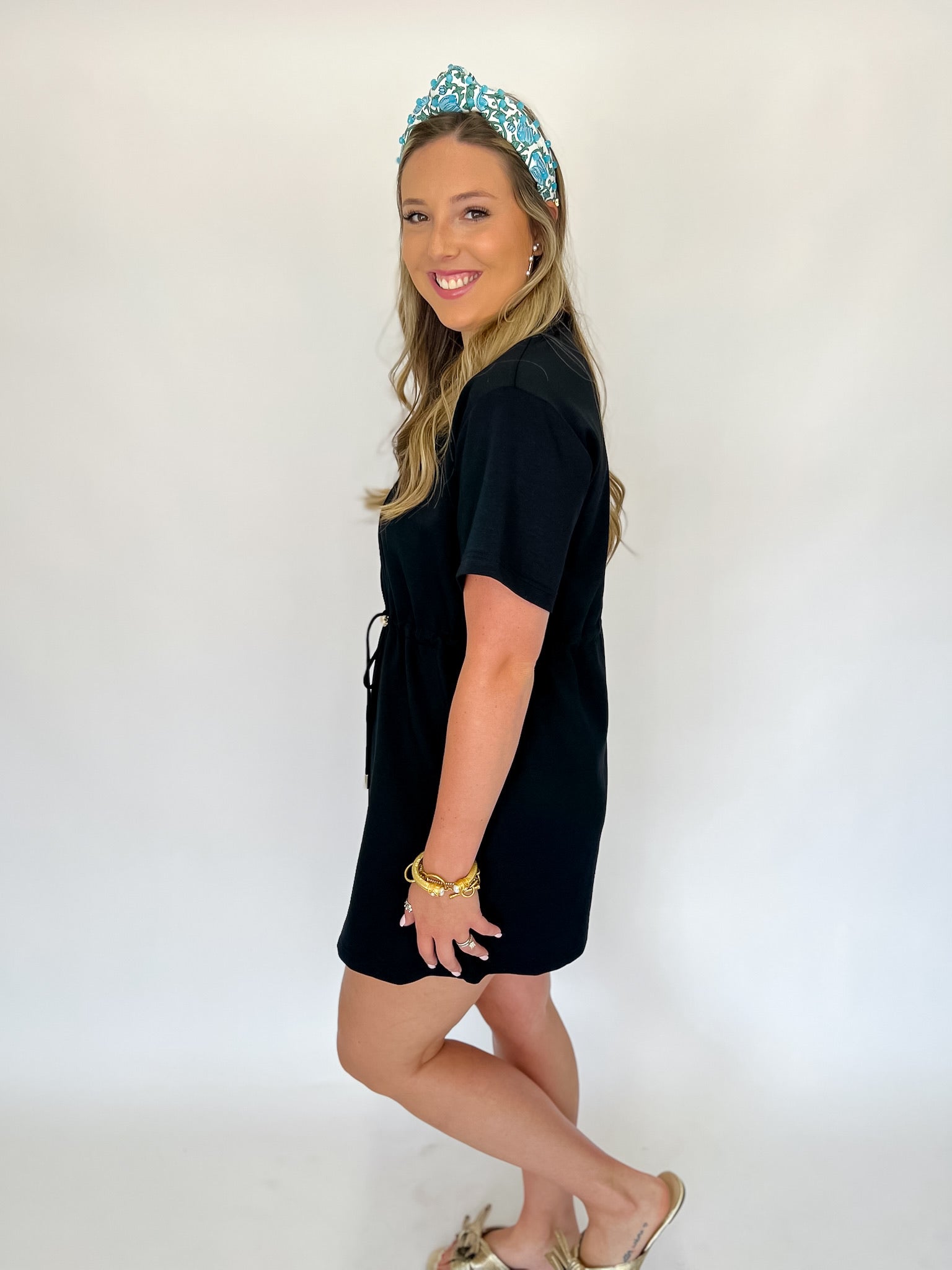 Love Interest Mini Dress-Black