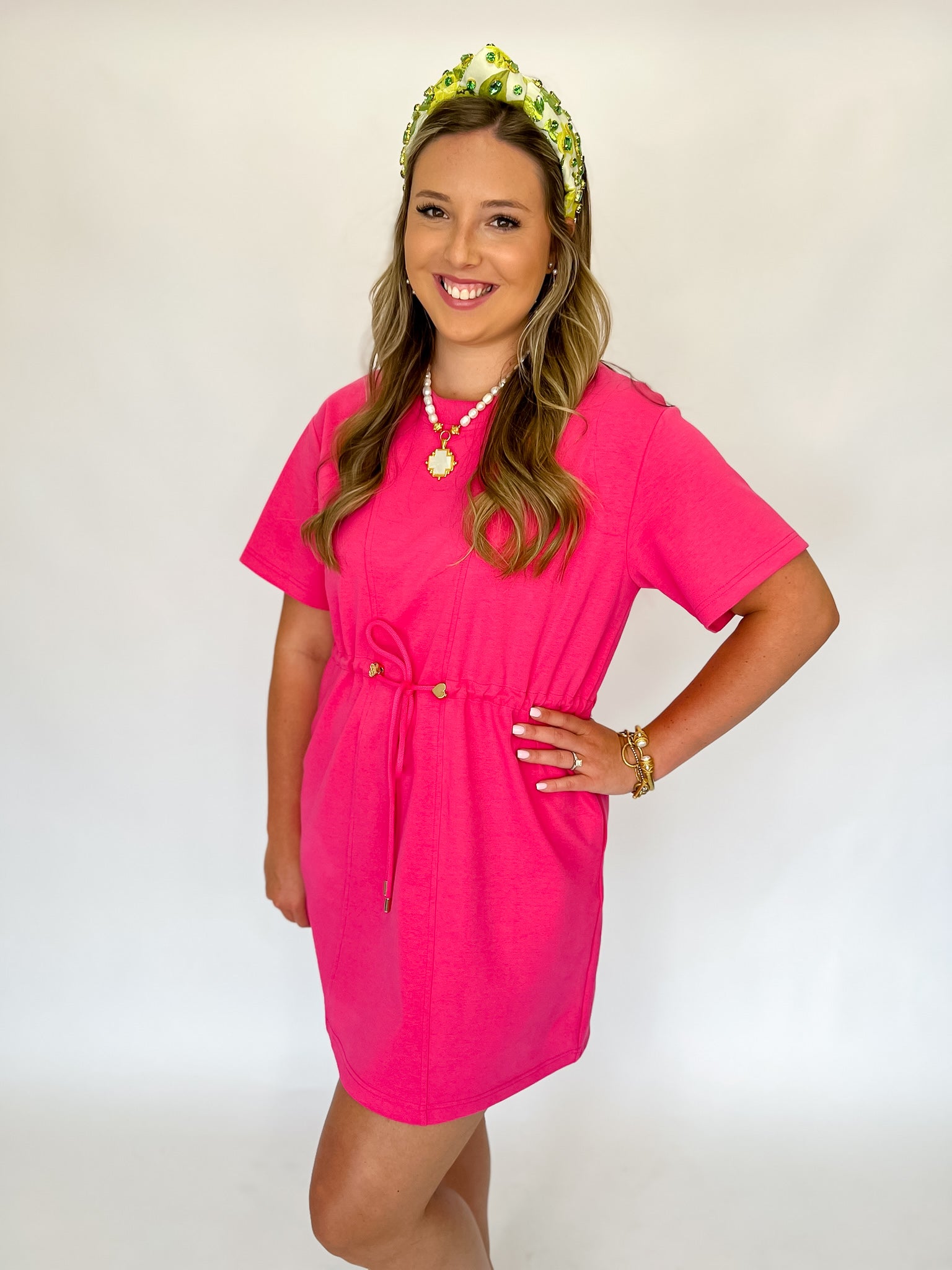 Love Interest Mini Dress-Fuchsia