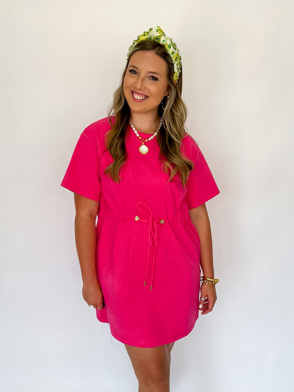 Love Interest Mini Dress-Fuchsia