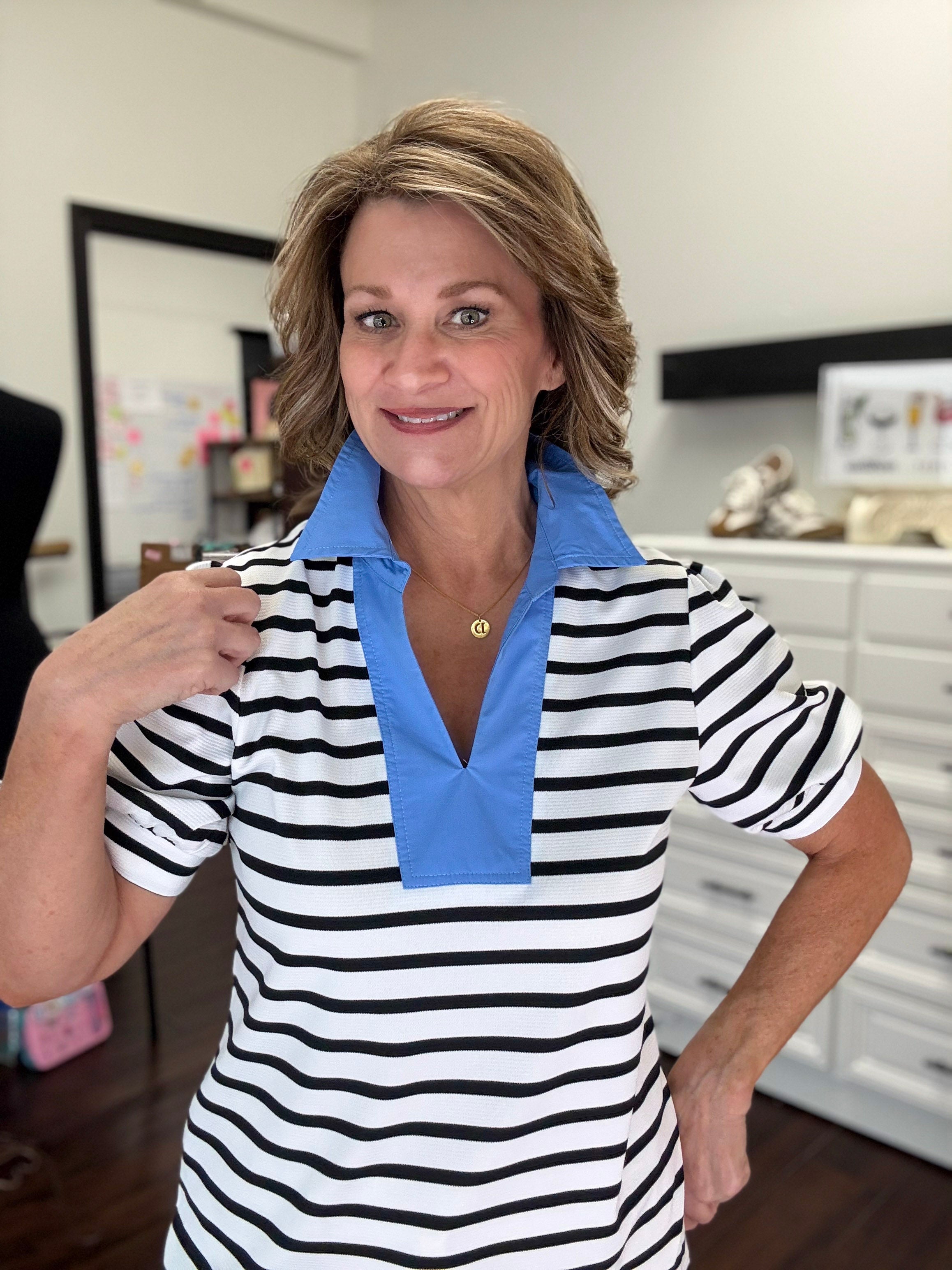 Classic Edge Stripe Polo