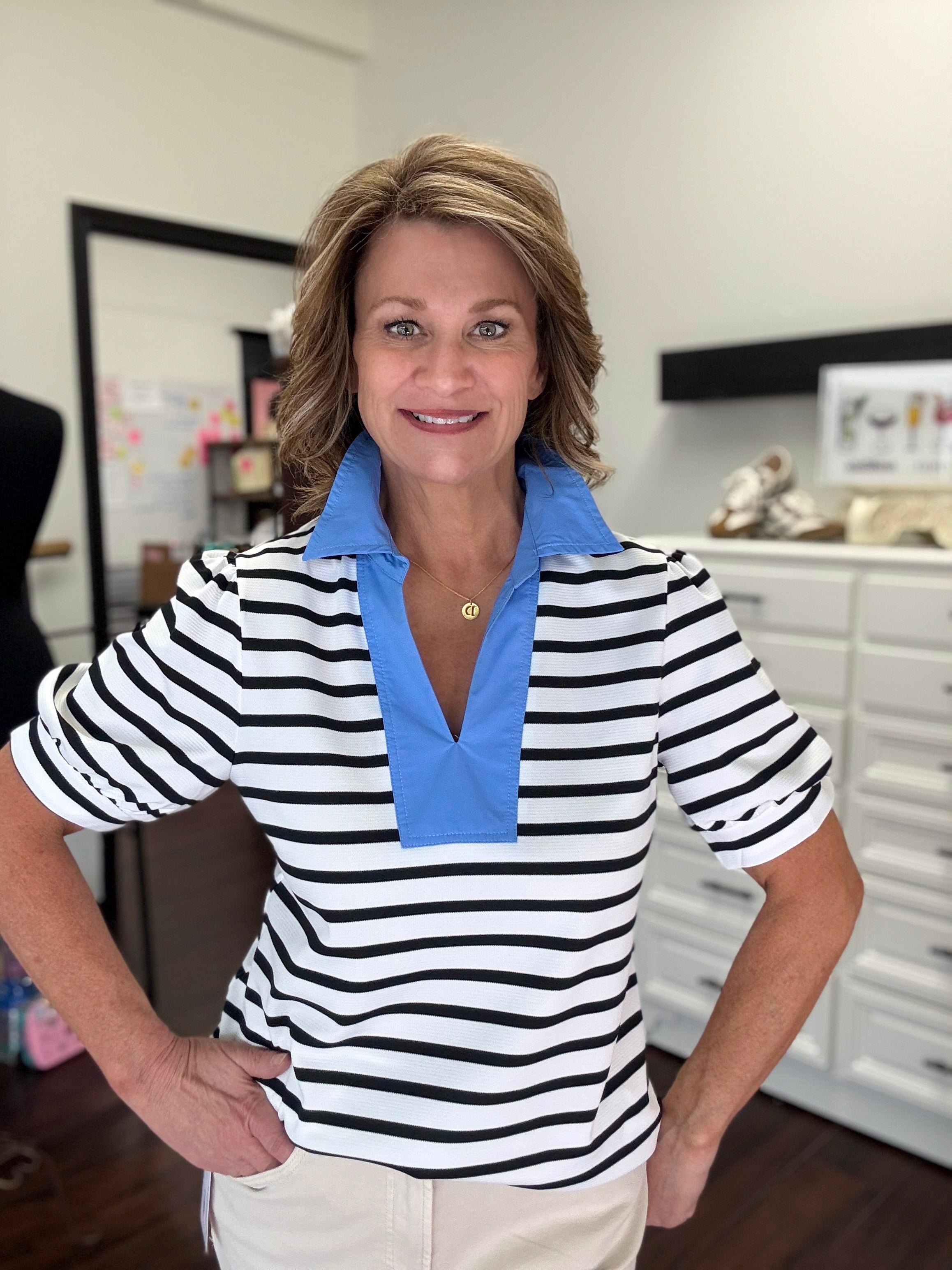 Classic Edge Stripe Polo