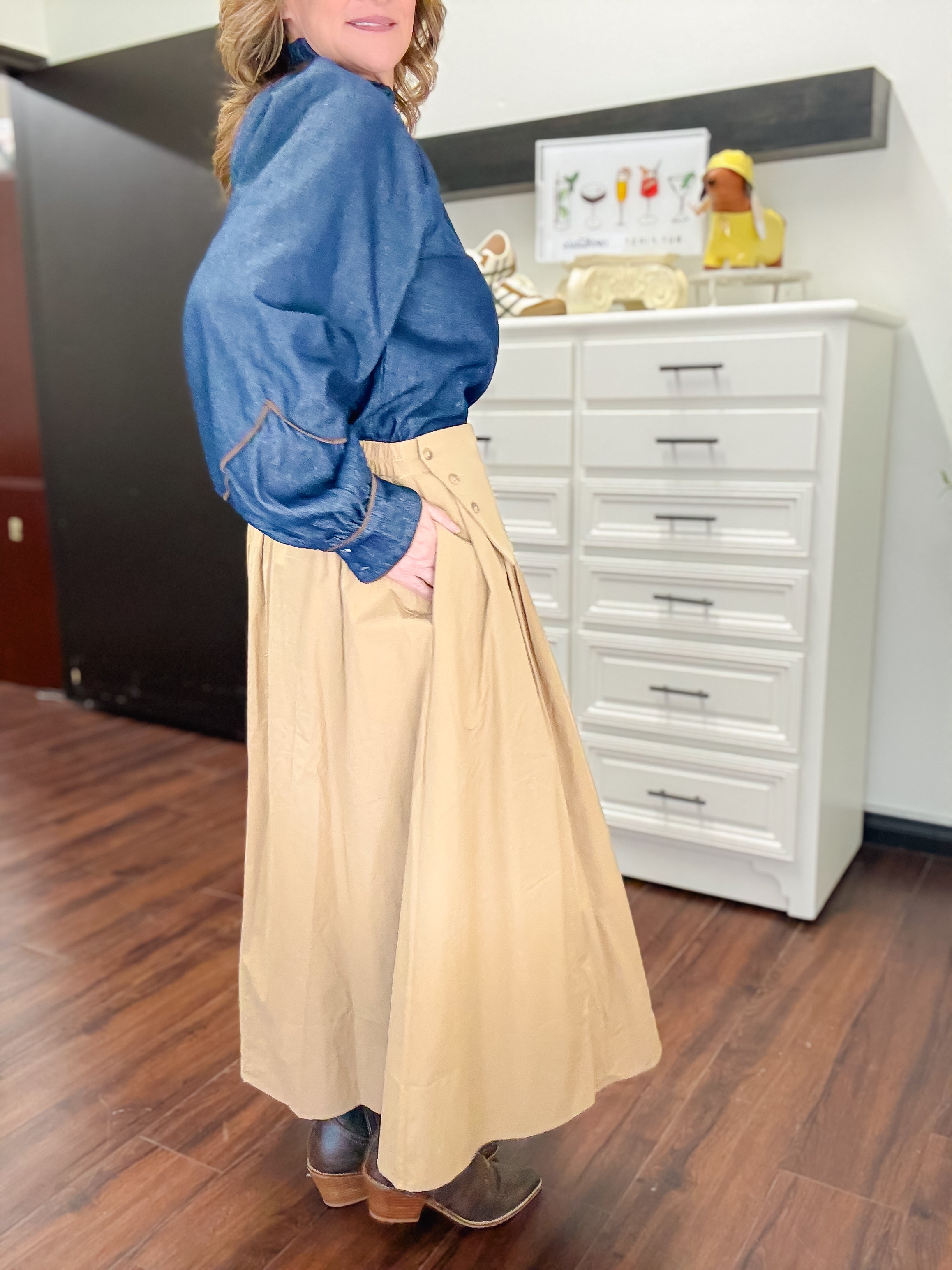 Love You Latte Skirt
