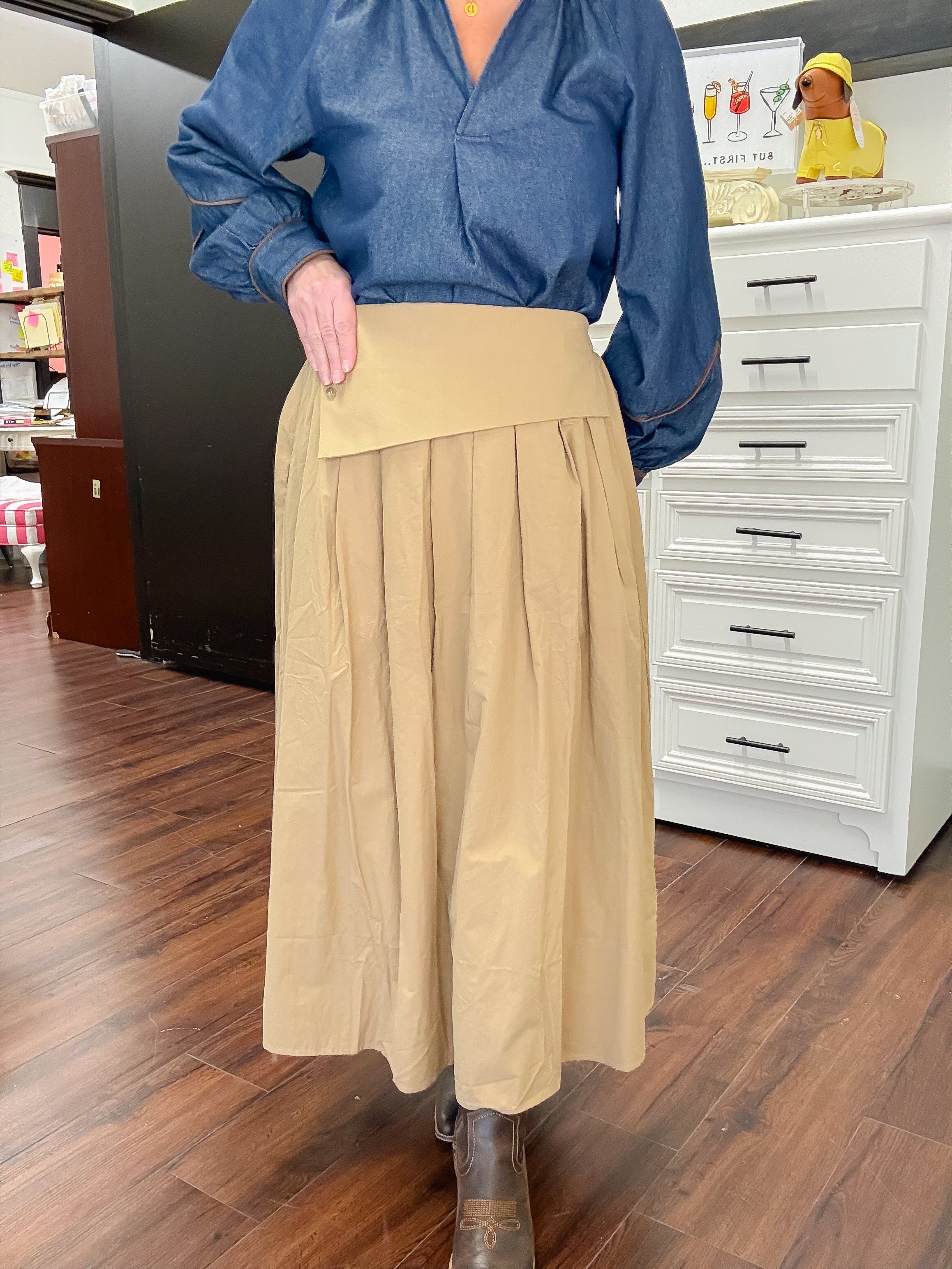 Love You Latte Skirt