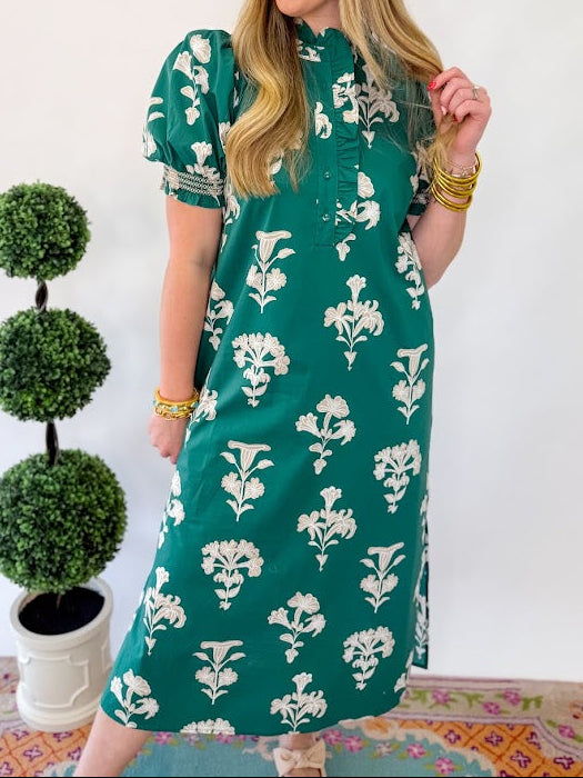 Ivy Petal Midi Dress