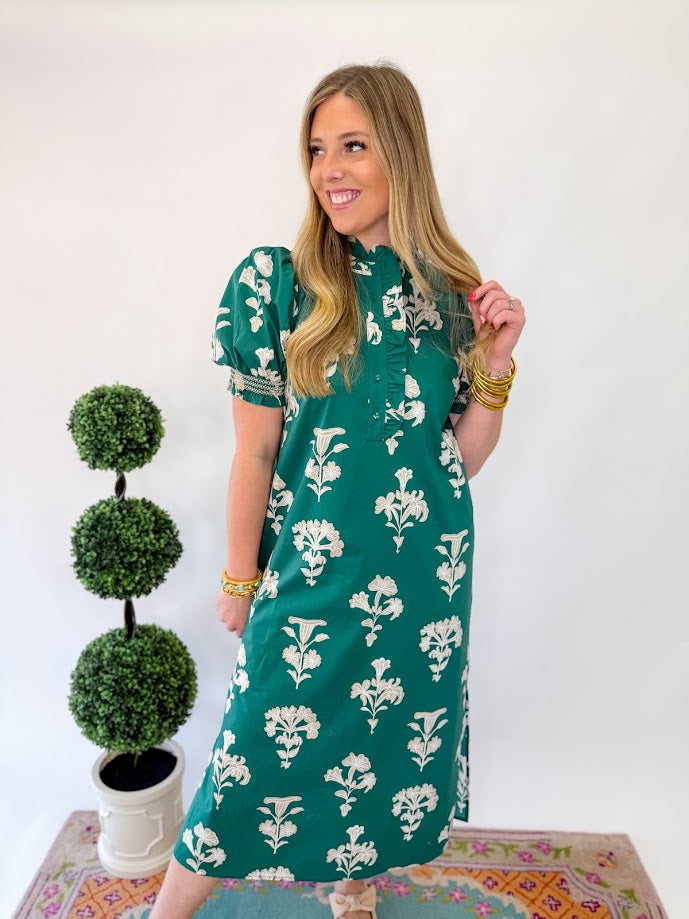 Ivy Petal Midi Dress