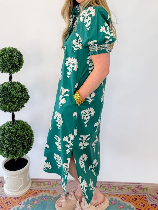 Ivy Petal Midi Dress