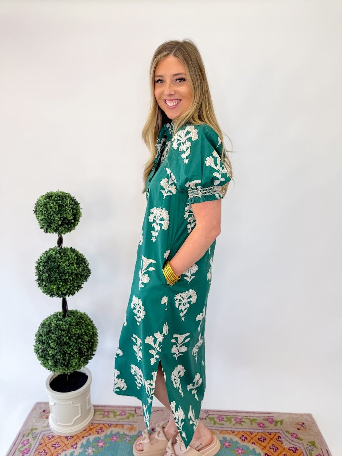 Ivy Petal Midi Dress