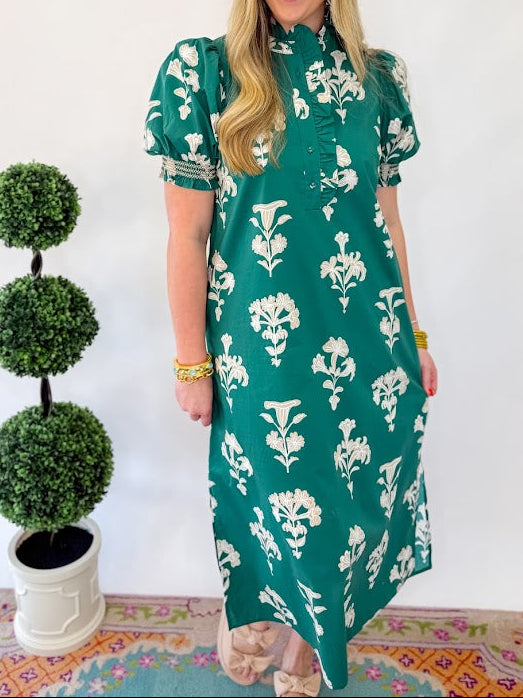 Ivy Petal Midi Dress