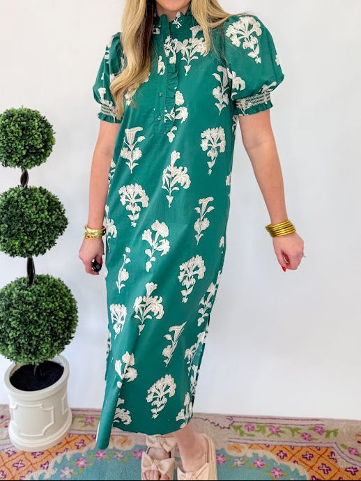 Ivy Petal Midi Dress