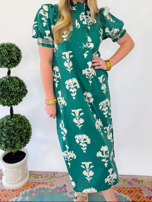 Ivy Petal Midi Dress
