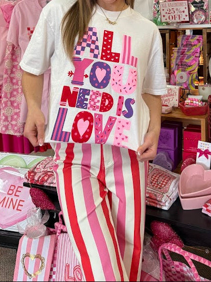 All You Need Is Love Tee - White