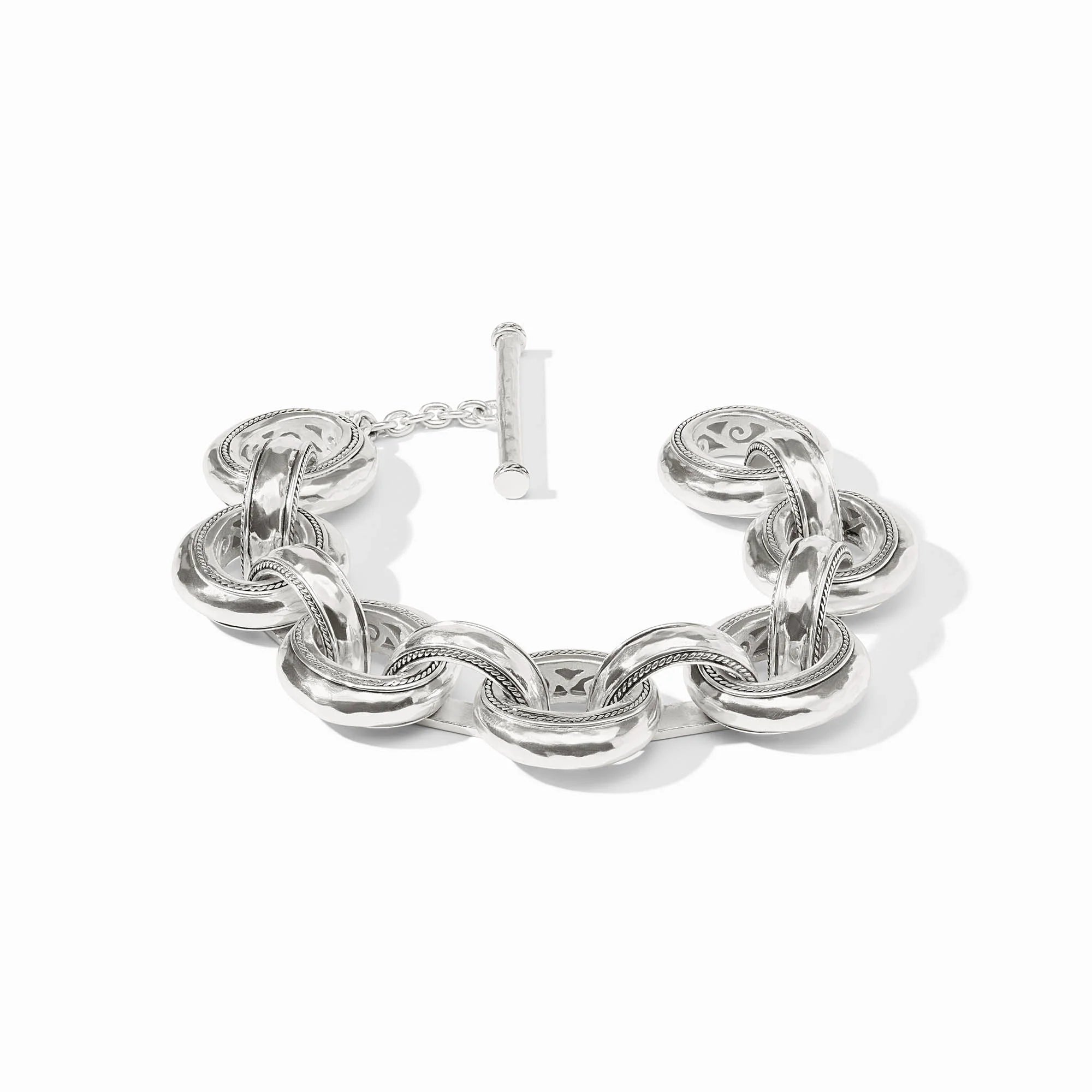 [Julie Vos] Cannes Demi Link Bracelet- Silver