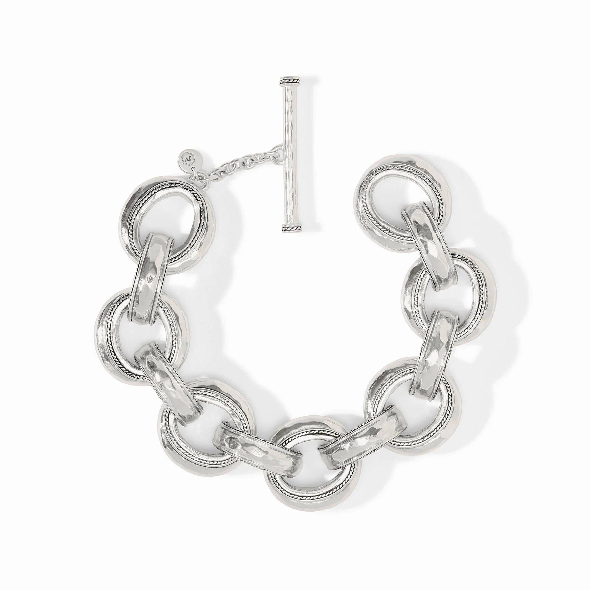 [Julie Vos] Cannes Demi Link Bracelet- Silver