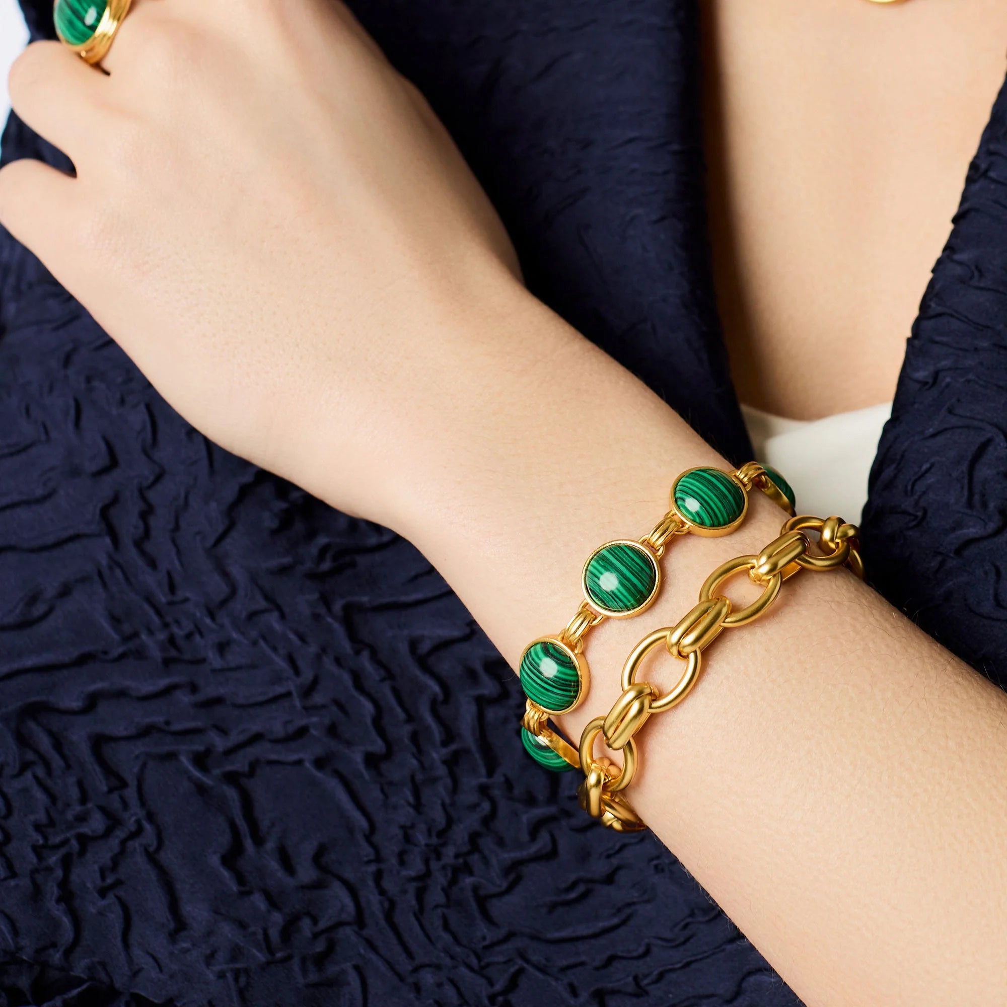 [Julie Vos] Essex Link Bracelet - Gold - OS
