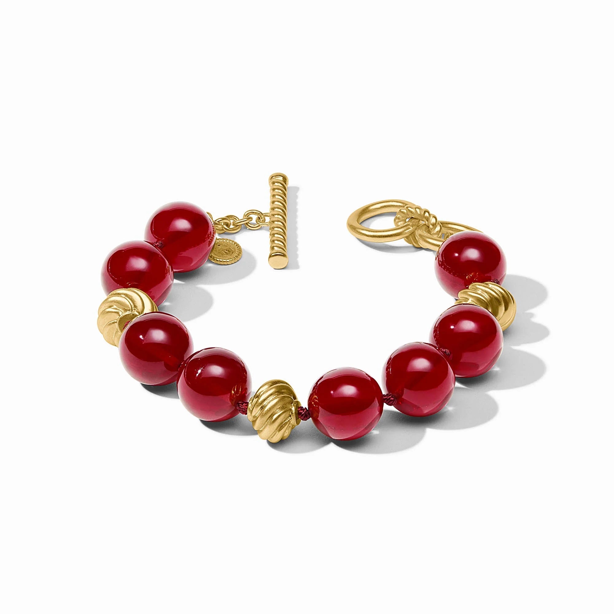 [Julie Vos]Ravello Bracelet - Cranberry - OS