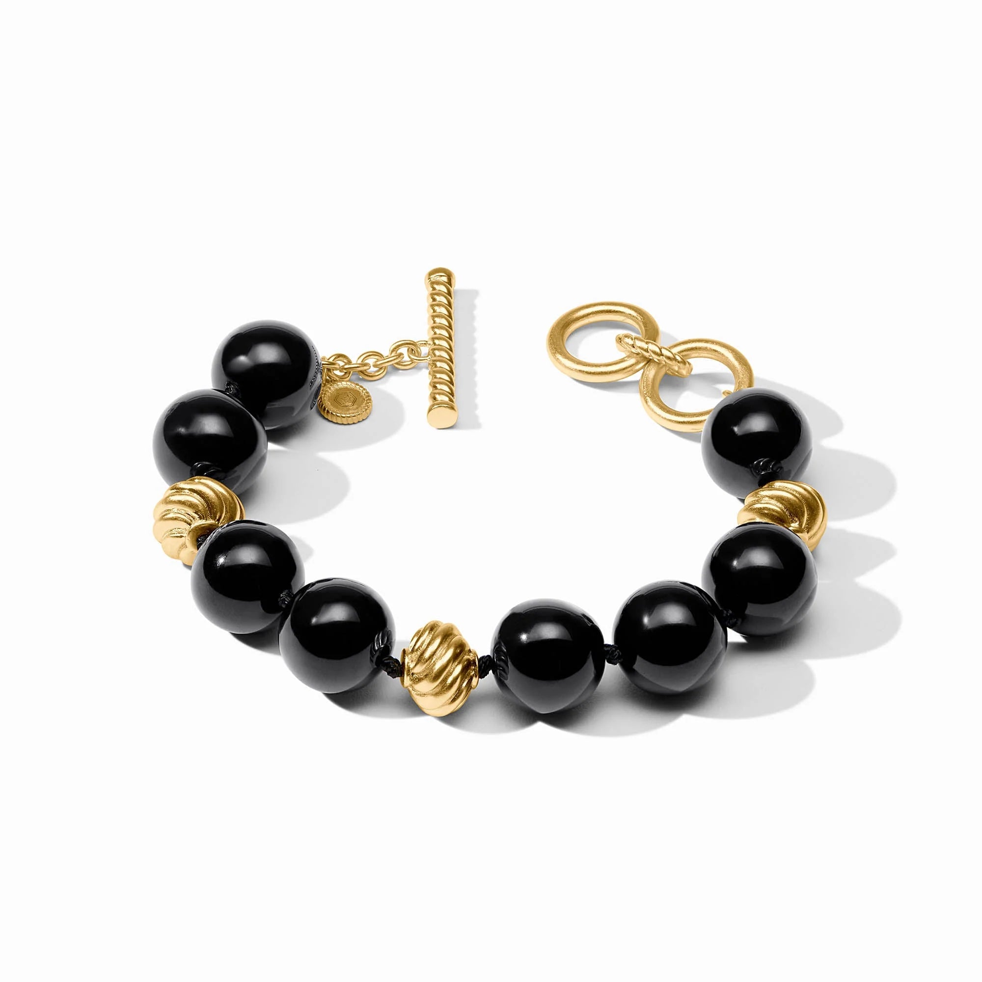 [Julie Vos]Ravello Bracelet - Obsidian Black - OS