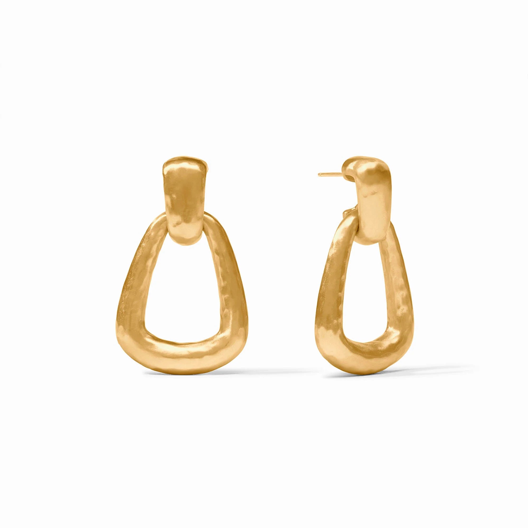 [Julie Vos] Sahara Demi Doorknocker Earring - Gold - OS