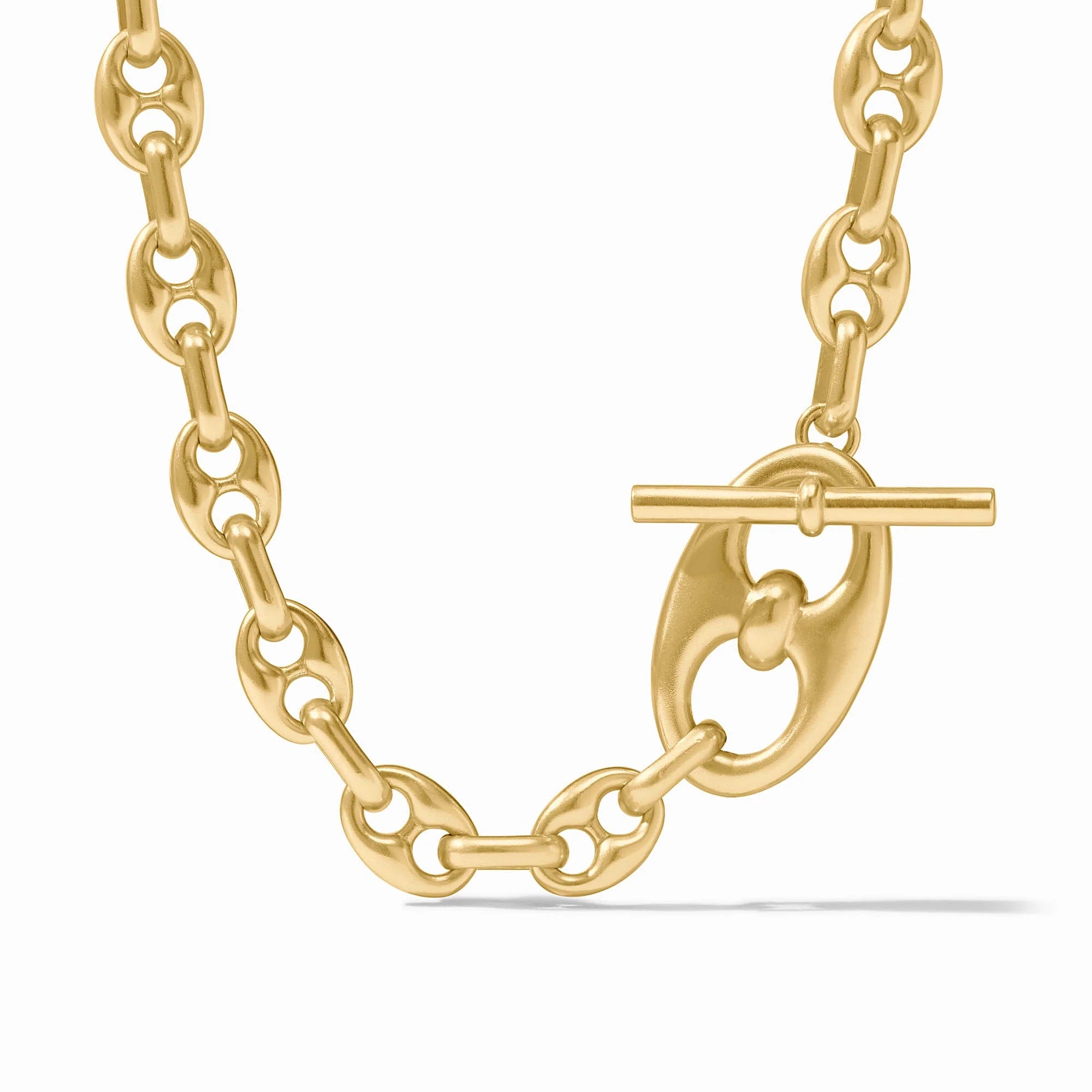 [Julie Vos] Laguna Demi Link Necklace-Gold
