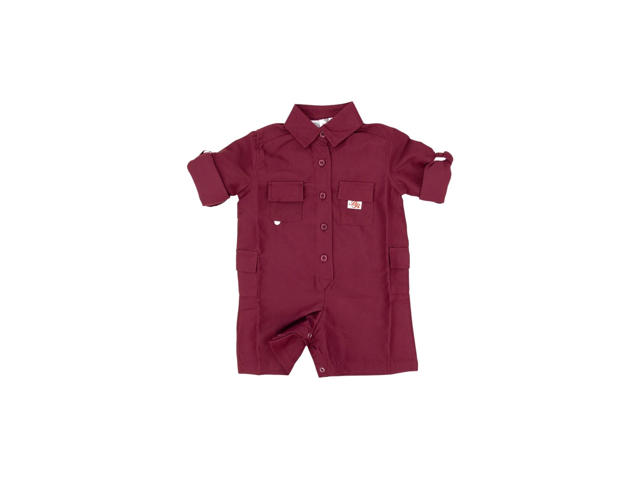 Bull Red Fishing-Infant-Burgundy