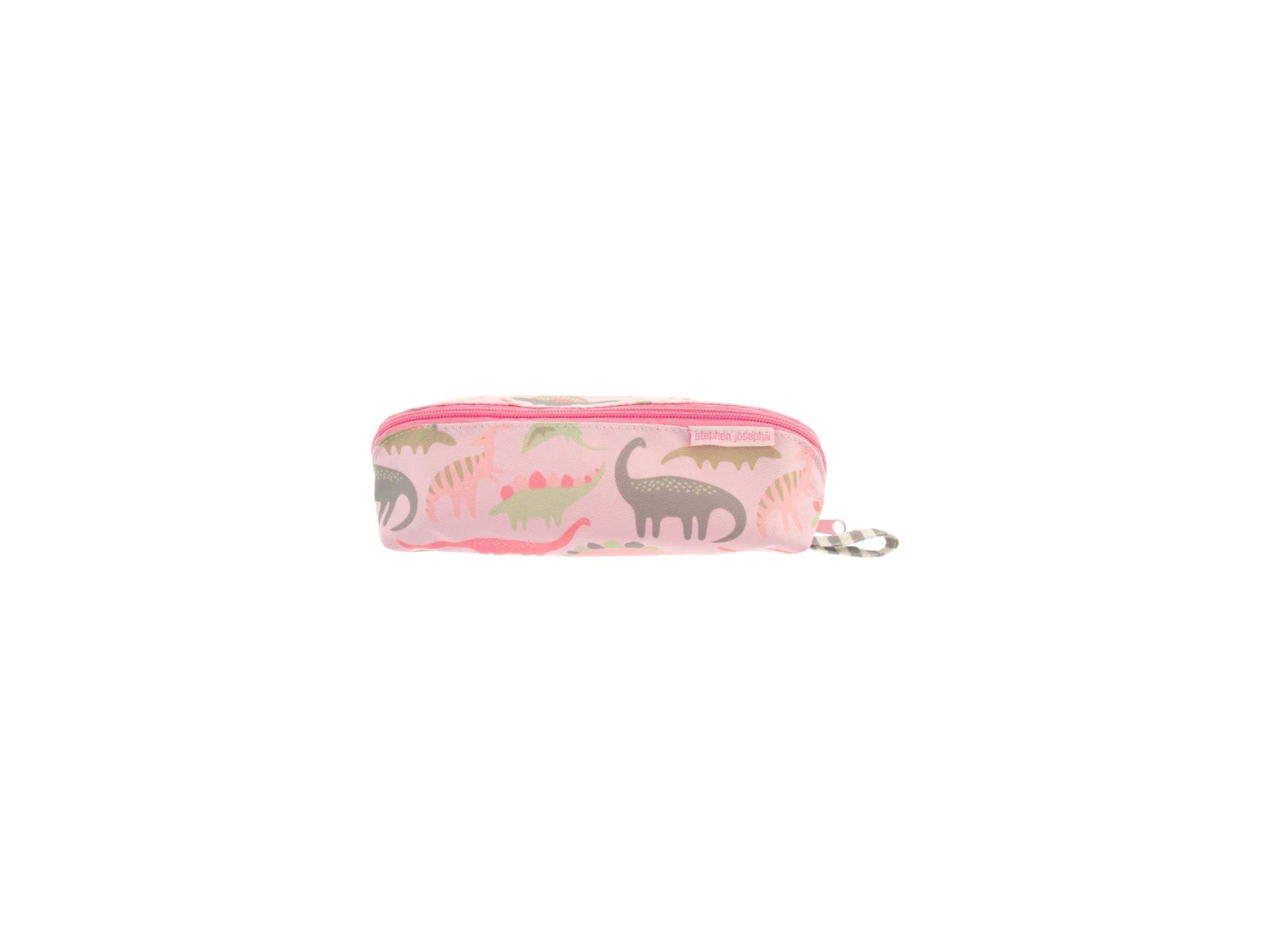 {Stephen Joseph} Pencil Pouch-Pink Dino