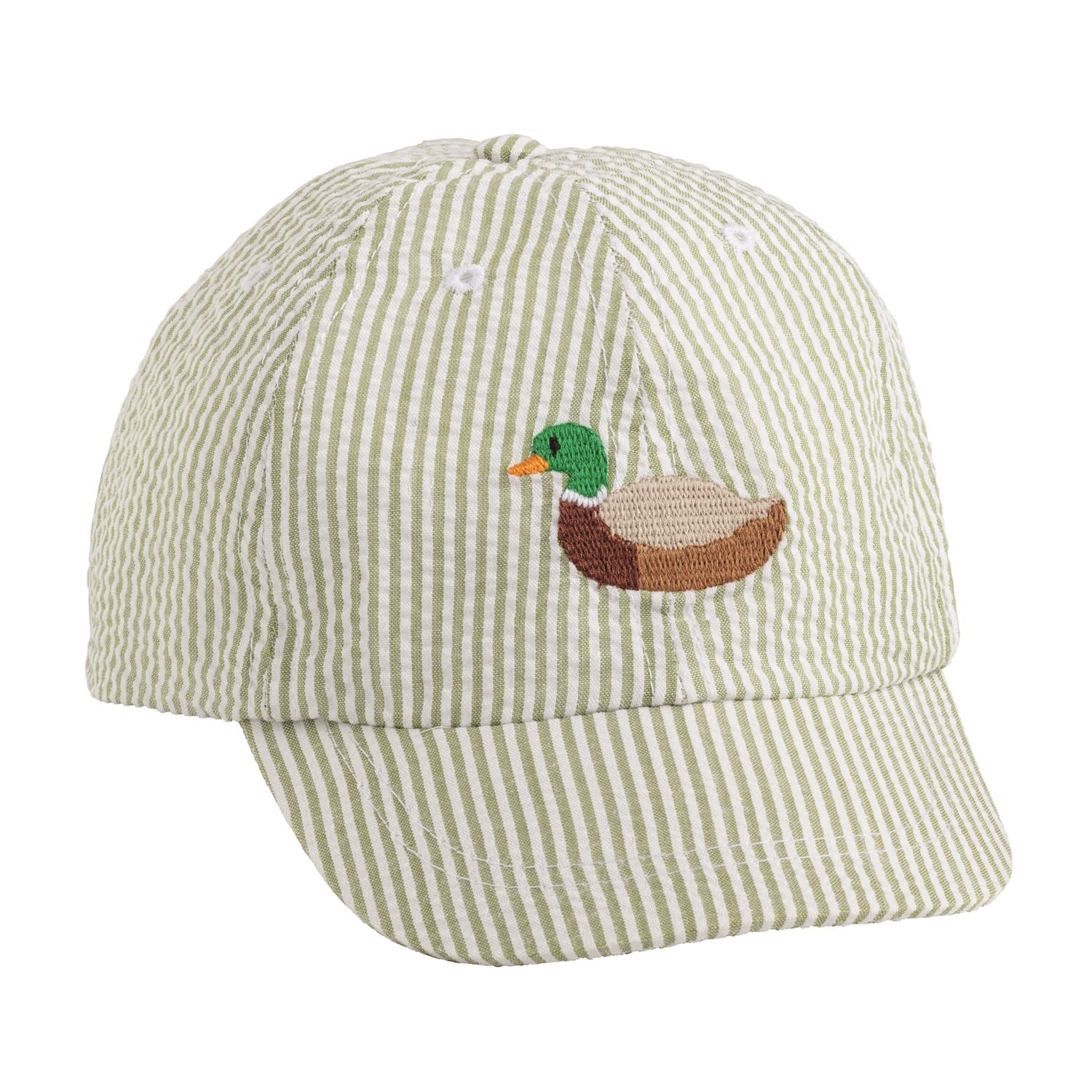 [Mud Pie] Mallard Embroidered Hat