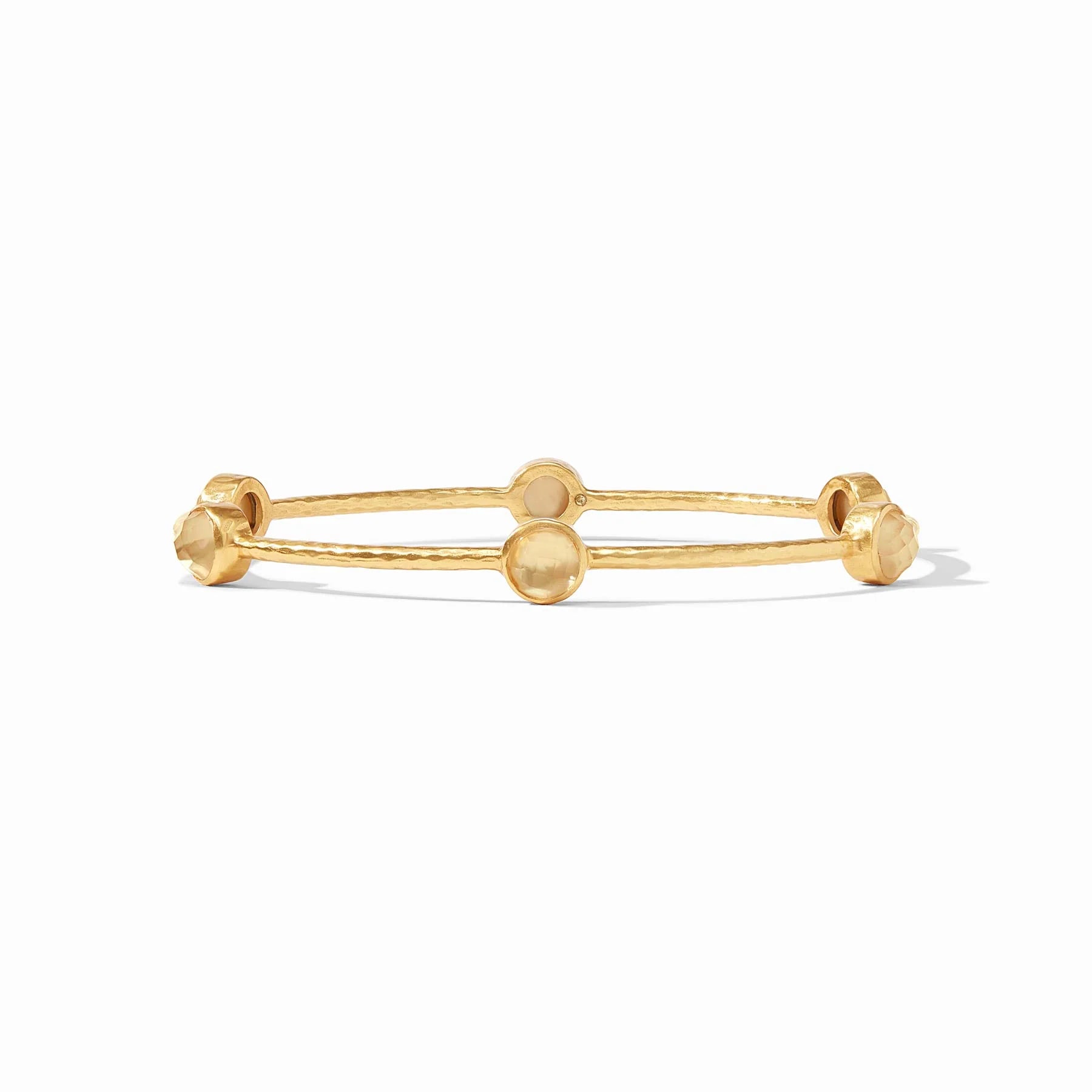 [Julie Vos] Milano Luxe Bangle-Iridescent Champagne-M