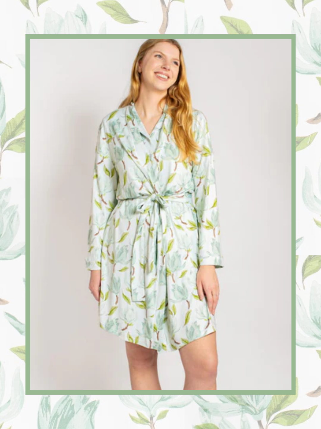 Audrey Robe - Aqua