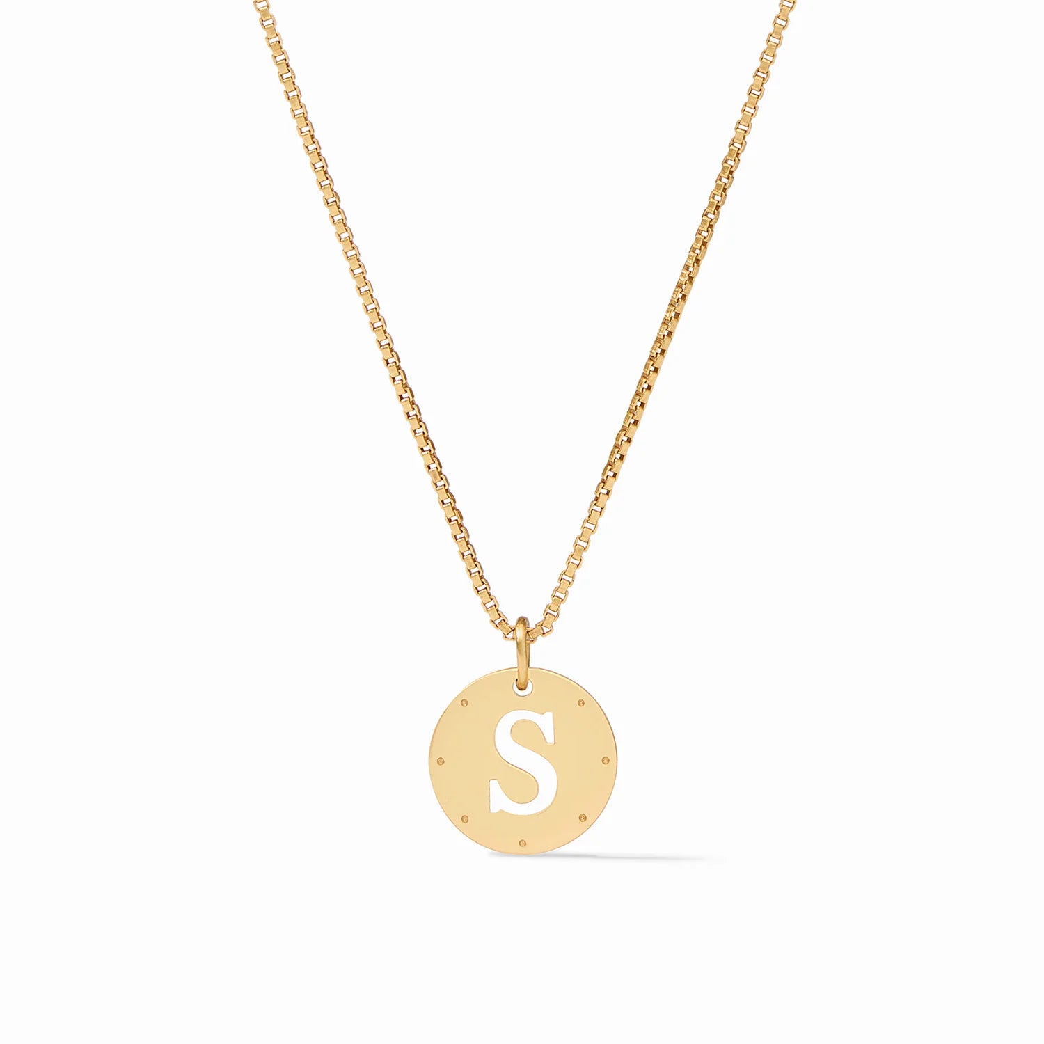 [Julie Vos] Monogram Delicate Necklace-S