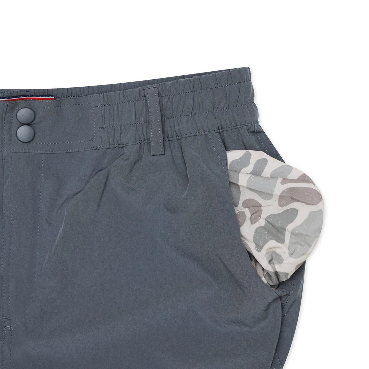 EVERYDAY SHORT-RIVER ROCK GREY CLASSIC DEER CAMO POCKET