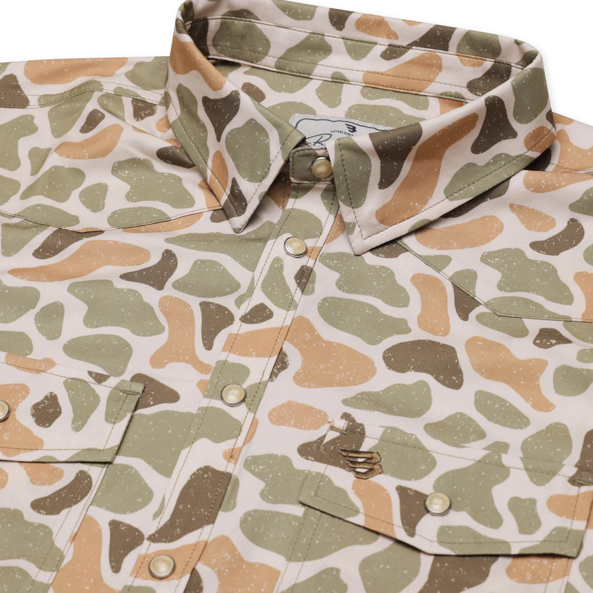 [Burlebo] Performance Western Shirt - Venado Camo