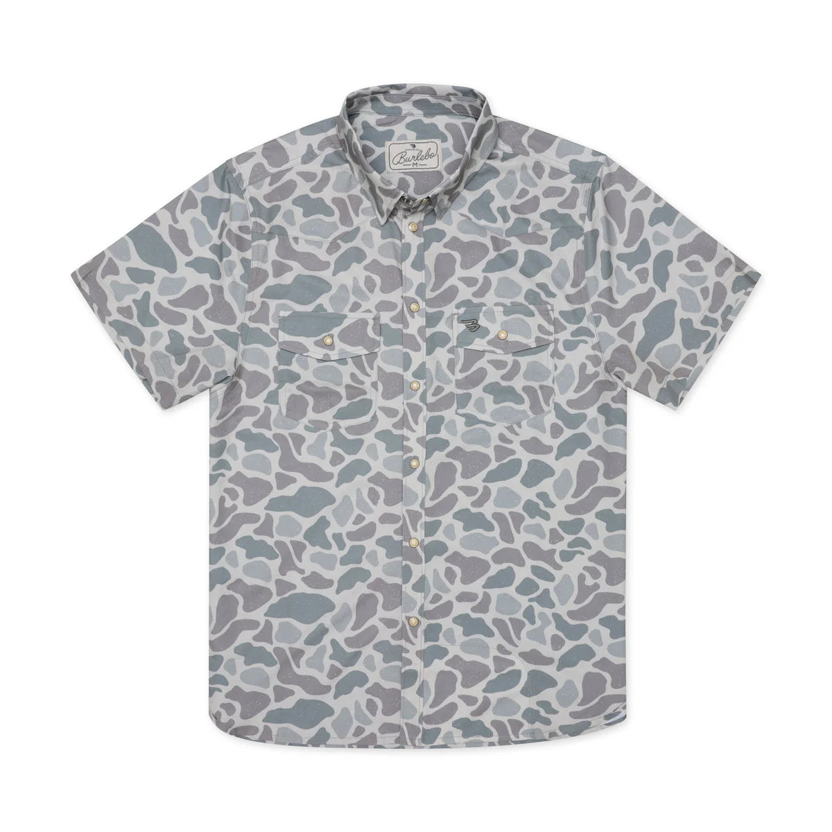 [Burlebo]Performance Western Shirt - Classic Deer Camo