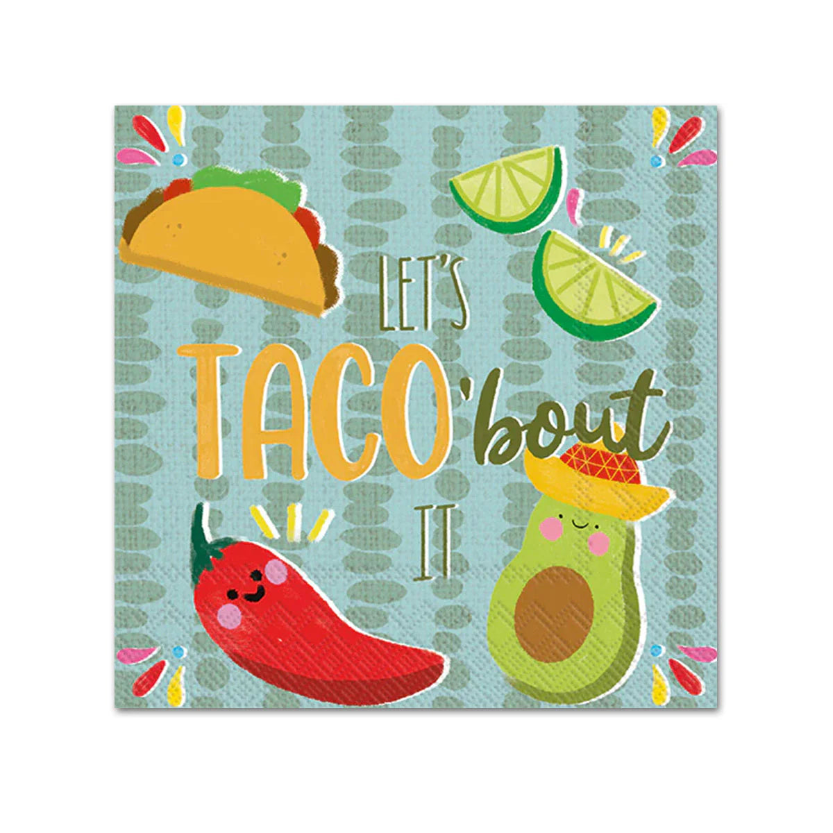 Taco Bout It Cocktail Napkin