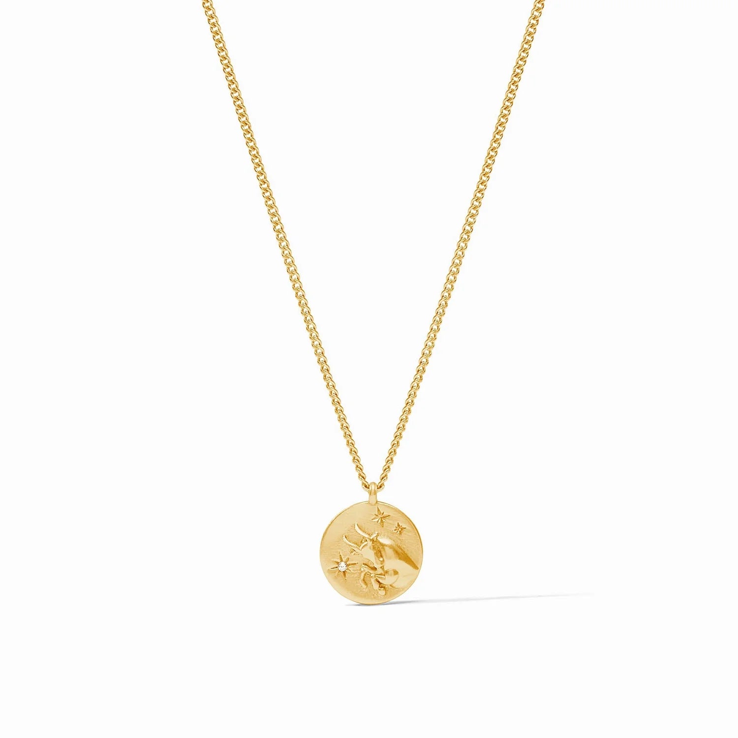 [Julie Vos] Zodiac Delicate Necklace - Taurus