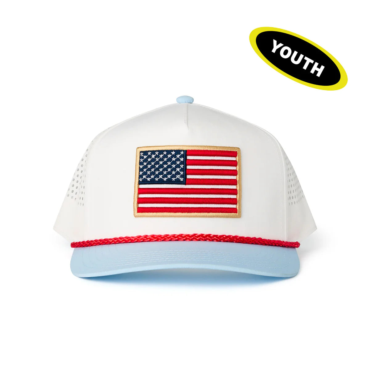[Burlebo] Youth Performance Cap - Old Glory
