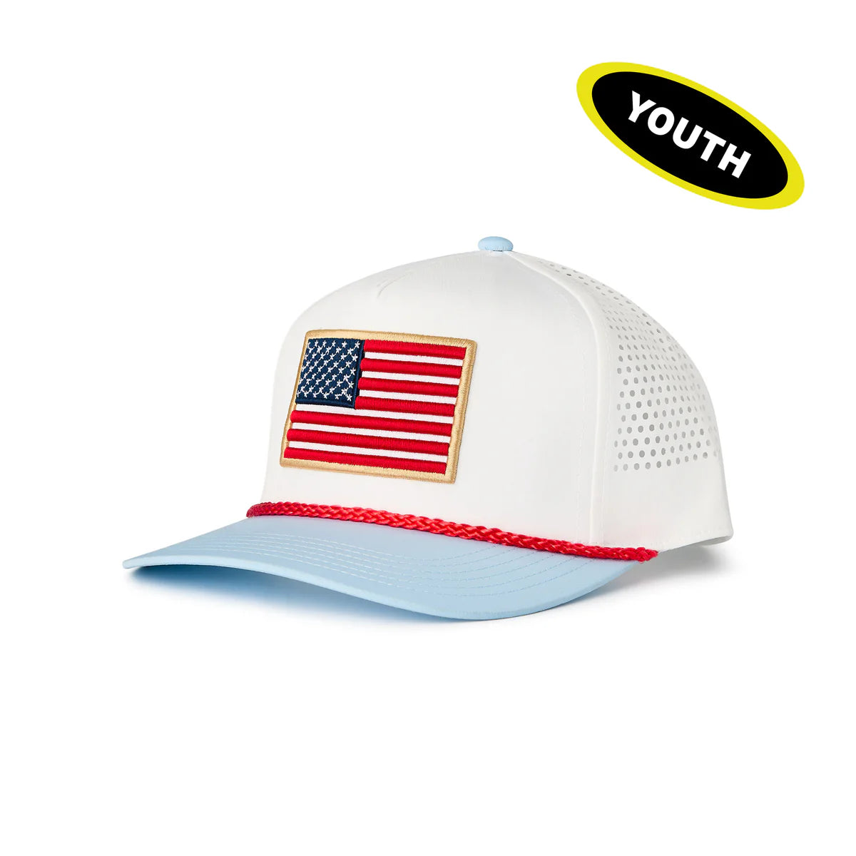 [Burlebo] Youth Performance Cap - Old Glory