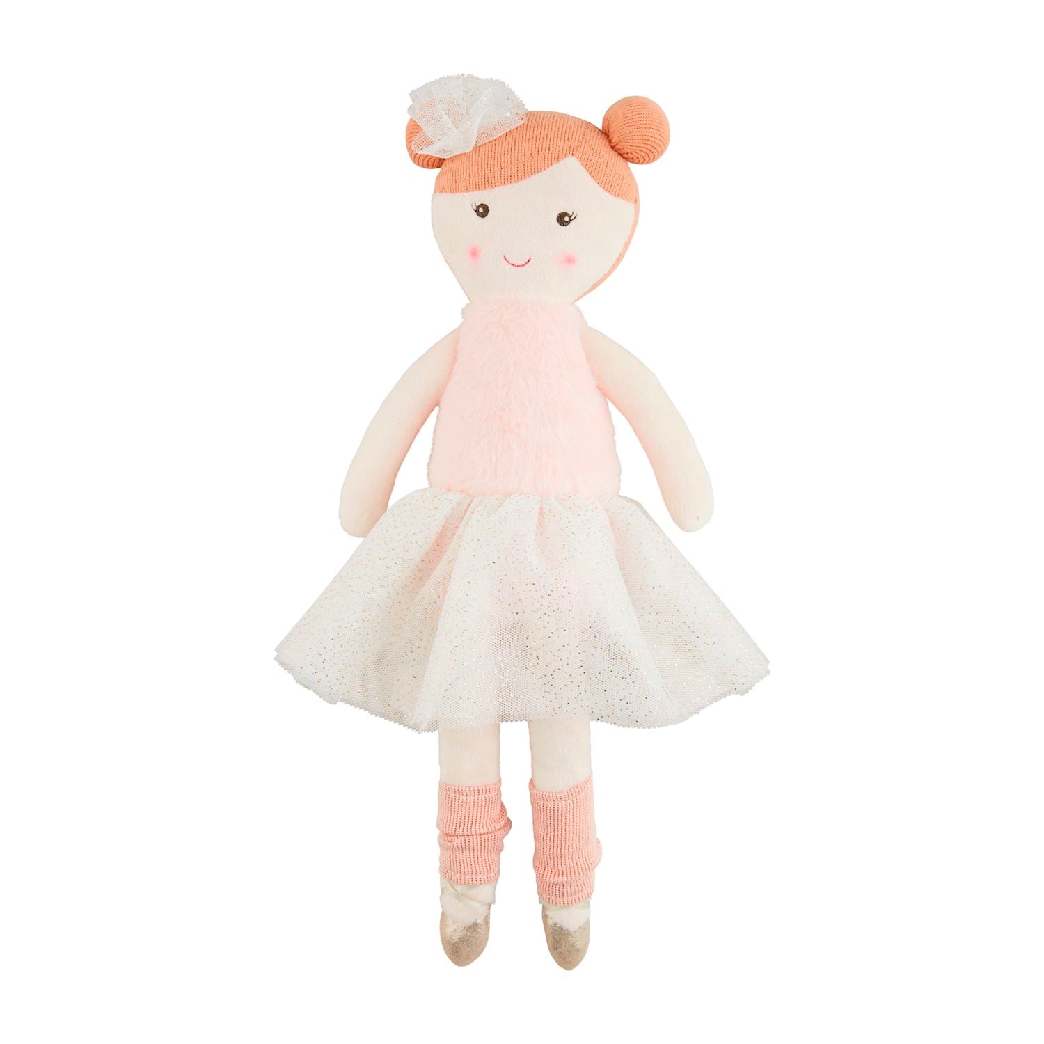 [Mud Pie] Orange  Ballerina Doll