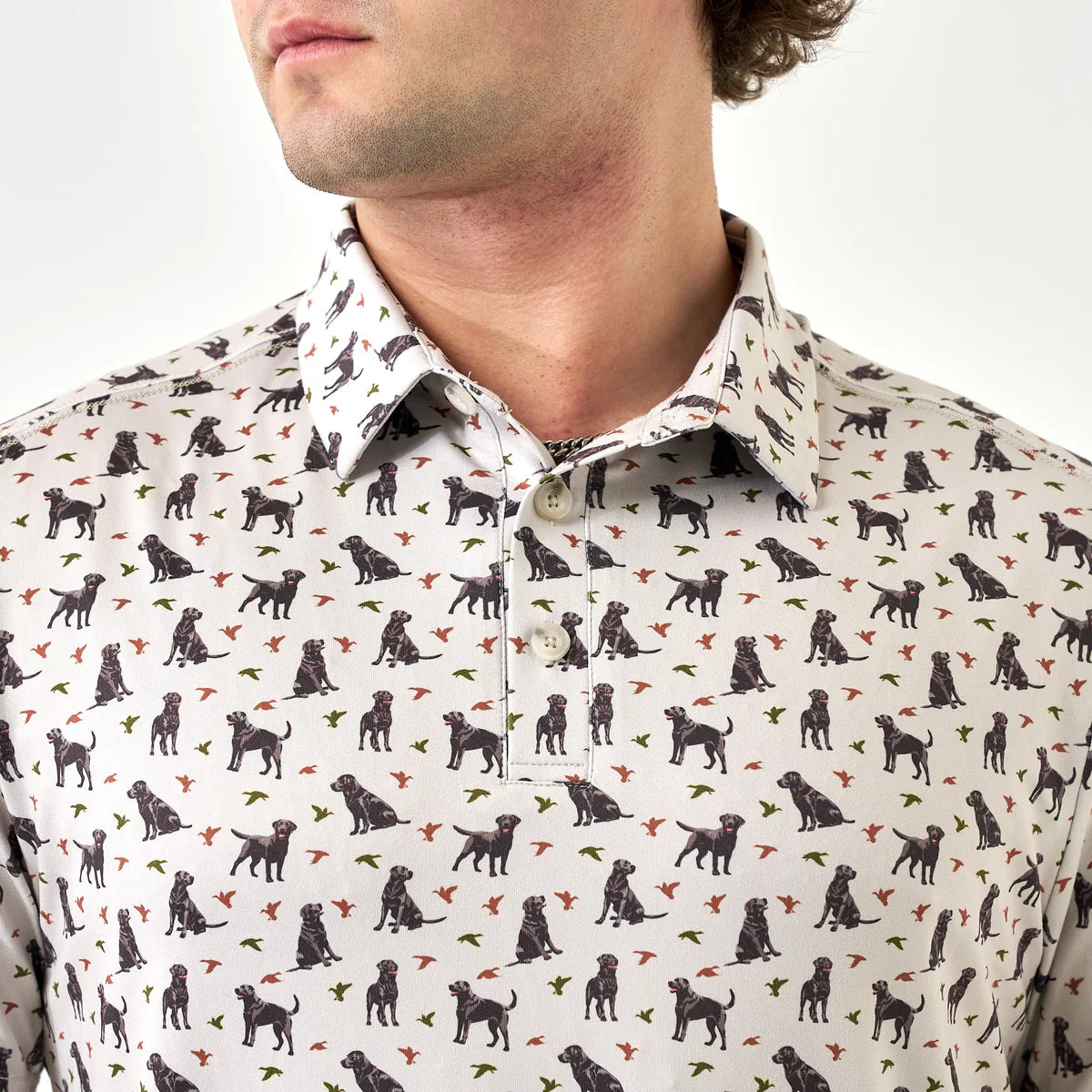 [Burlebo]Performance Polo - Ducks And Dogs