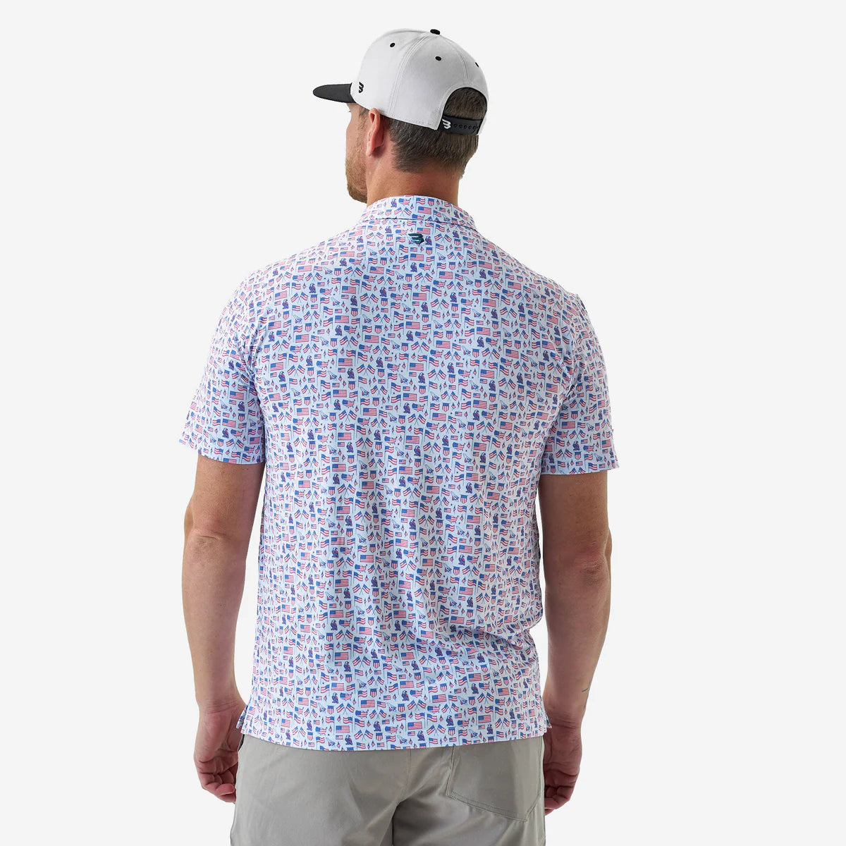 PERFORMANCE POLO OLD GLORY
