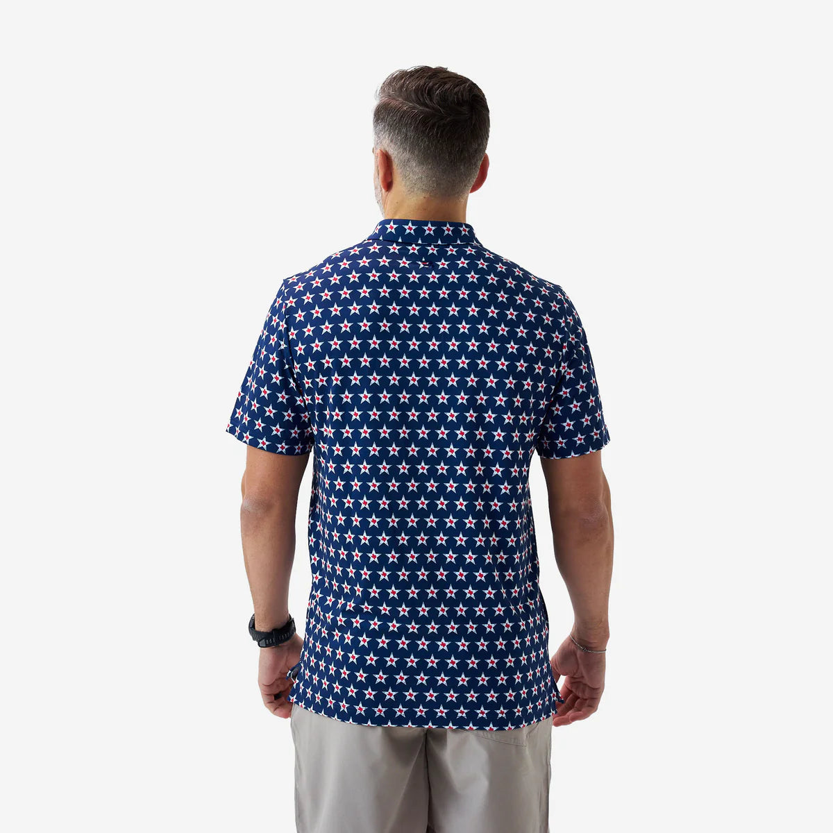 TEXAS VINTAGE PERFORMANCE POLO-NAVY