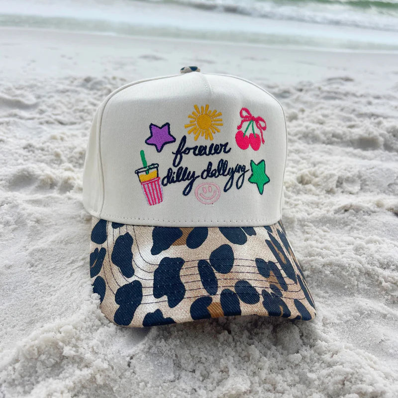Forever Dilly Dalling Leopard Hat