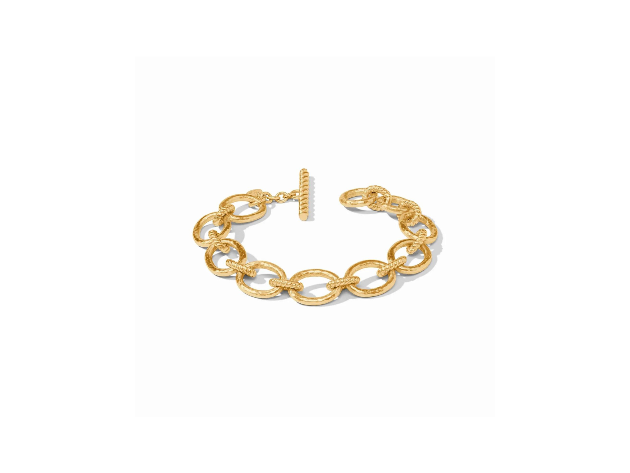[Julie Vos] Nassau Demi Link Bracelet-Gold-OS