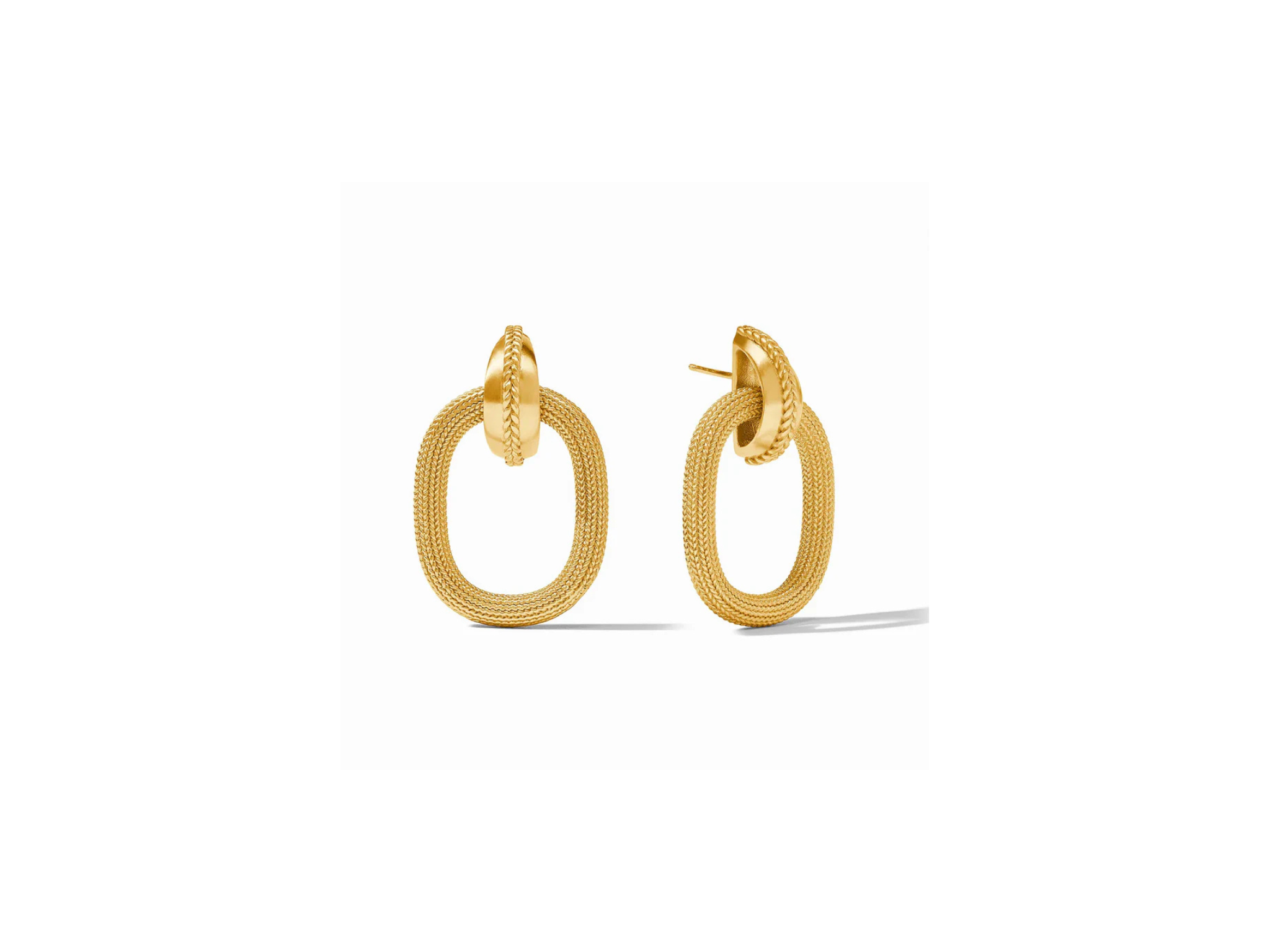 [Julie Vos] Cheval Doorknocker Earring-Gold