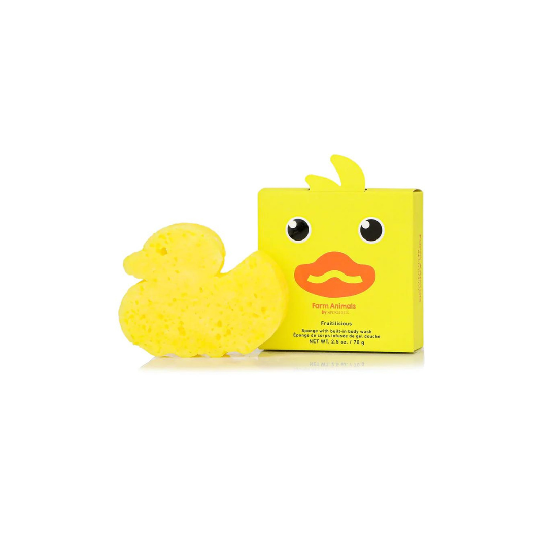 Sponge Farm Animals Body Wash-Danny Duck