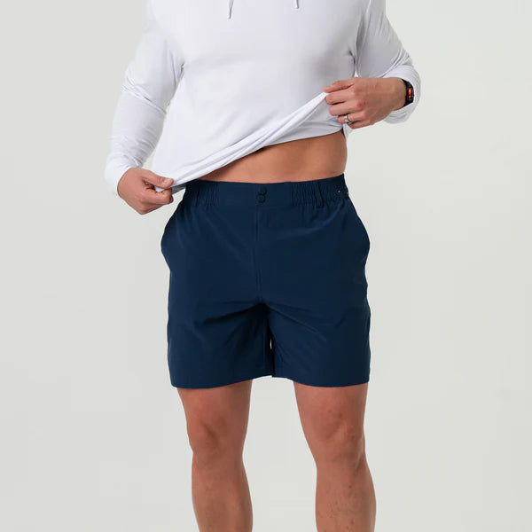 [Burlebo] Everyday Shorts - Deep Water Navy