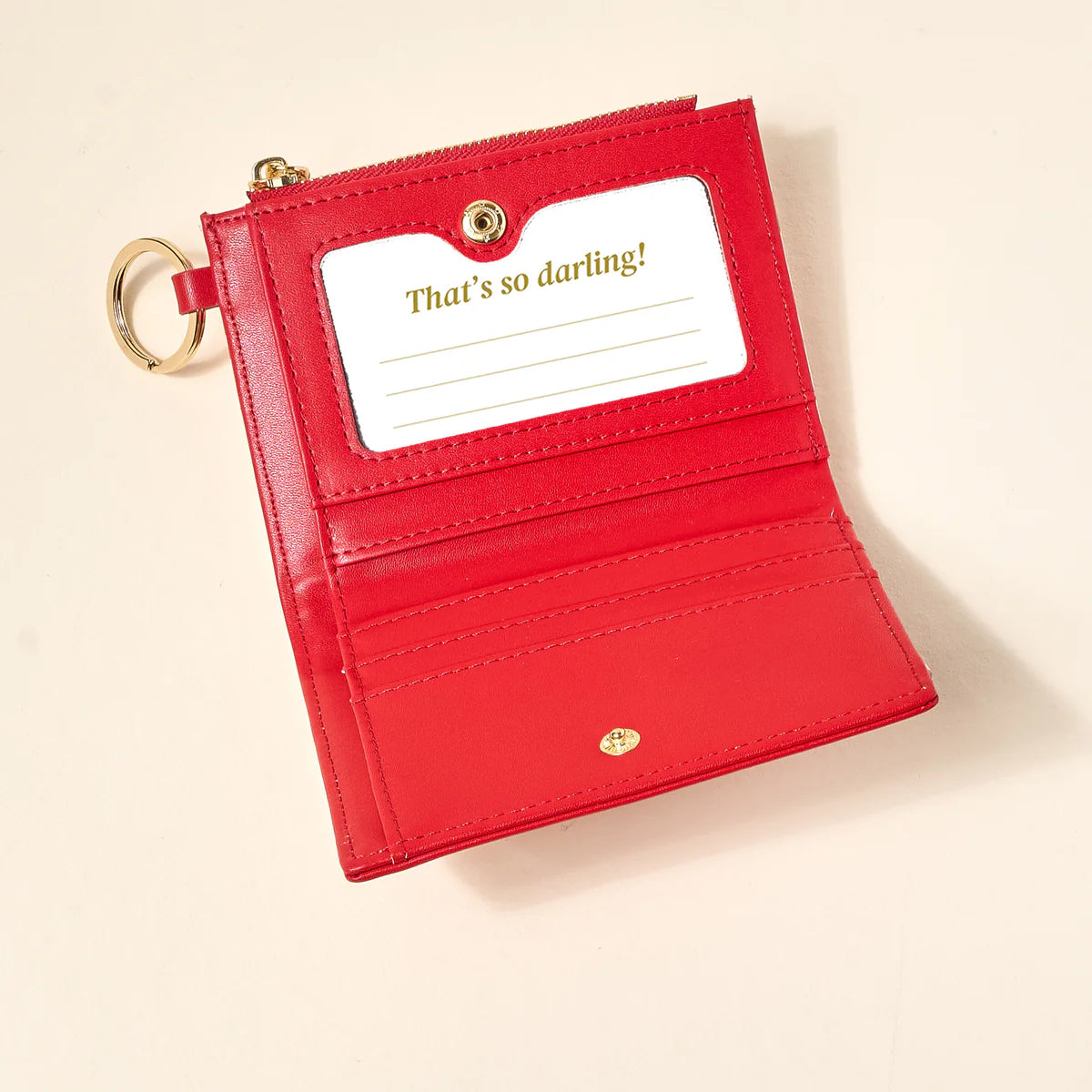 Luxe Pocket Wallet - Strawberry Fields